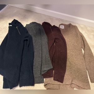 Abercrombie sweater bundle